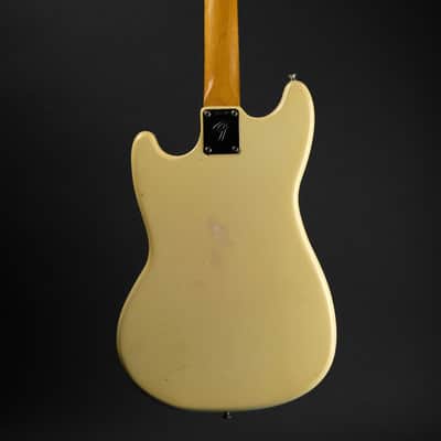 1971 Fender Musicmaster Bass Olympic White image 5