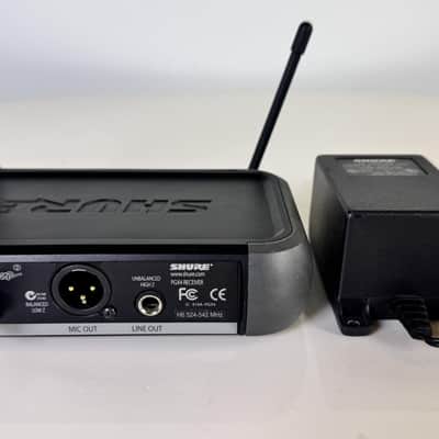 Shure PGX4 Wireless Receiver H6 524-542 MHz with Power Supply image 4