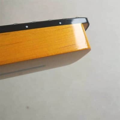 Yellow Glossy Finish Guitar Telecaster Tele Style Maple Neck image 7