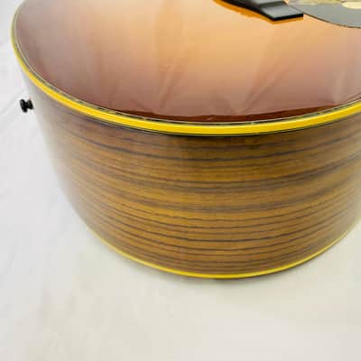 YAMAHA LL-6JS Acoustic guitar with single-ply top image 12