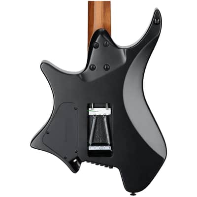 Strandberg Boden Metal NX 6 Tremolo Electric Guitar (with Gig Bag), Black Green image 5