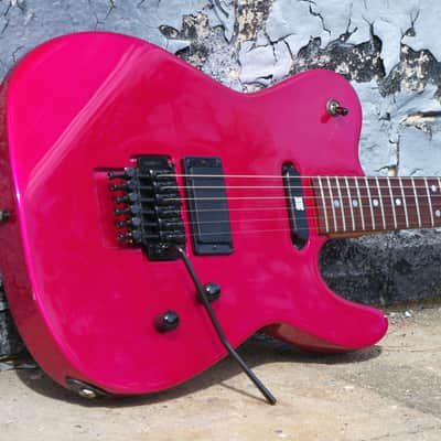 Barrington ESP BRG 872 1988 Hot Pink.  RARE & Collectible.  Barrington, IL. USA MIJ image 9