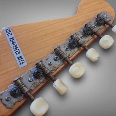 Vintage 1960's ET-200 Teisco Del Ray body and neck image 8