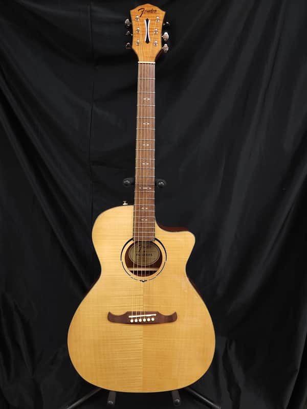 Fender FA-345CE Auditorium Cutaway Acoustic Guitar image 1
