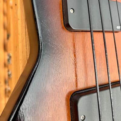 2012 Gibson Explorer Bass - Tobacco Sunburst w/ hard case image 9