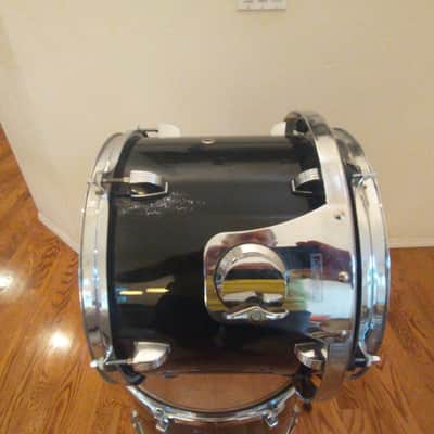 Ludwig Accent series 13 round x 11 inch rack tom gloss black excellent condition! image 5