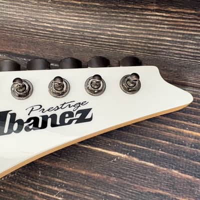 2016 Ibanez Prestige RG2570MZA Neck White Pearl Maple Fingerboard Made in Japan image 3