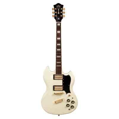Guild Polara Kim Thayil Signature Guitar - Vintage White image 2