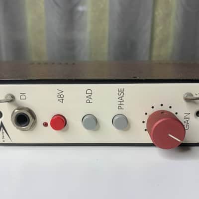 Avedis Audio R52 500-Series Rack loaded with 2x A-Designs P-1 Mic Preamps image 6