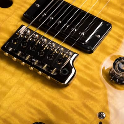 2024 - PRS Eddie's Guitars Wood Library Custom 24 Semi-Hollow Korina/Ziricote - Livingston Lemondrop image 17