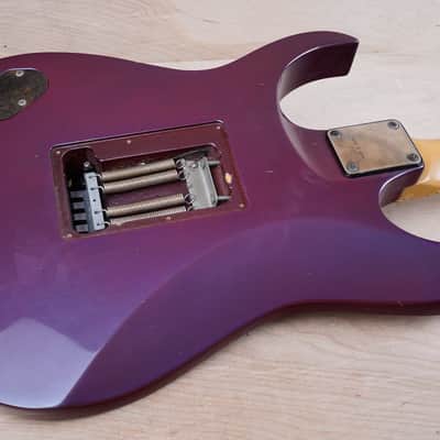 Ibanez RG550 MIJ 1991 Purple Metallic Made in Japan w/ Bag image 12