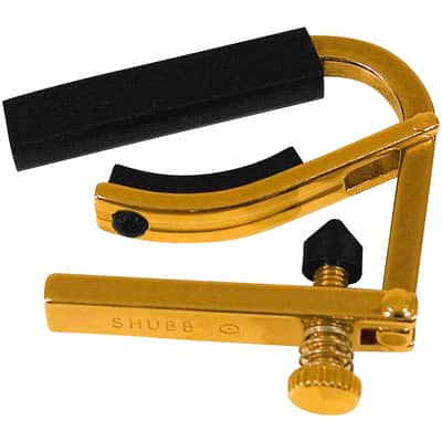 C9B Capodastre pour ukulélé Laiton Shubb image 1