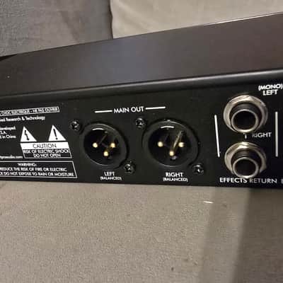 ART MX822 8-Channel Line Mixer with Effects Loop 2013 - Present - Black image 9