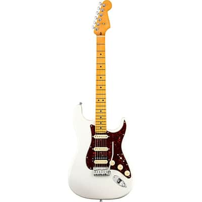Fender American Ultra Stratocaster HSS Maple Fingerboard Electric Guitar 2024 - Arctic Pearl image 3