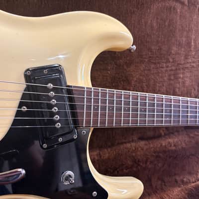 Mosrite EX-65 Excellent 65 Pearl White 1990's image 10