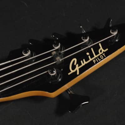 Guild Pilot 5 String Bass 1985 - Electric Blue image 3