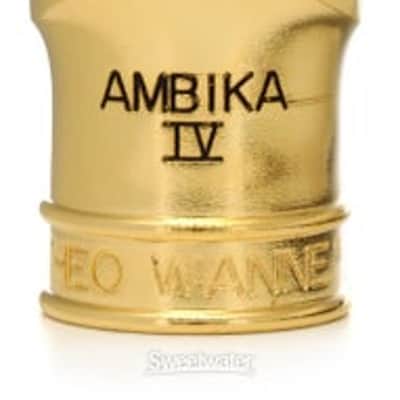 Theo Wanne AMBIKA 4 Tenor Saxophone Mouthpiece - 7*  Gold-plated (Ambika4GTS7Sd1) image 6