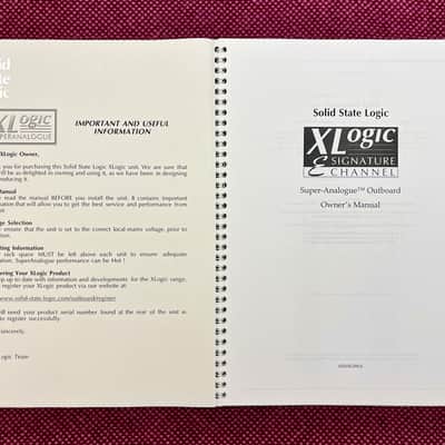 Solid State Logic XLogic E Signature Channel Strip – 2006 – Classic SSL Console Sound – Made in England image 9