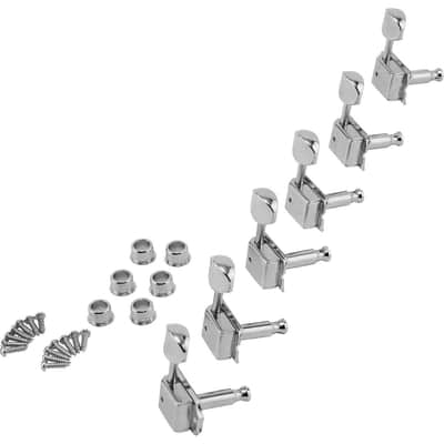 Fender American Vintage Nickel Staggered Stratocaster Telecaster Tuners 0992074105 image 2