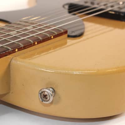 1958 Gibson Les Paul Jr TV Model • Single Cut • 1958 • Limed Mahogany • Completely Original image 10