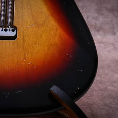 XOTIC USA XSC-2 California Classic Light Aged " 3-Tone Burst + Rosewood" (2018) image 20