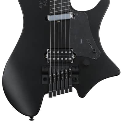 Strandberg Sälen NX 6 Tremolo Plini Edition Electric Guitar - Black with Suhr Pickups image 1