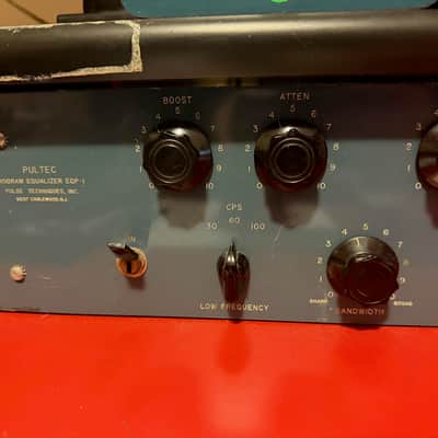 Vintage Pultec EQP-1 Program Equalizer 1950s - Blue Rare! image 2