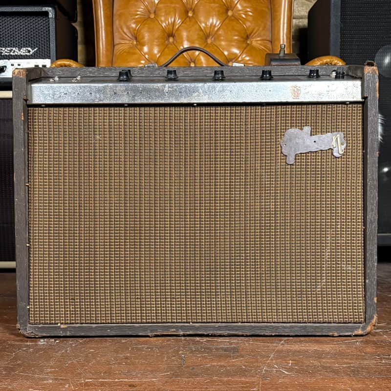 1964 Gibson GA40T Mariner Vintage 1x12 25 Watt Tube Combo Guitar Amplifier! image 1