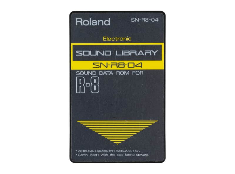 Roland SN-R8-04 Electronic Sound Library Card for R8 image 1