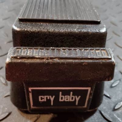 Thomas Organ Crybaby Fuzz Wah 1970's Black image 4