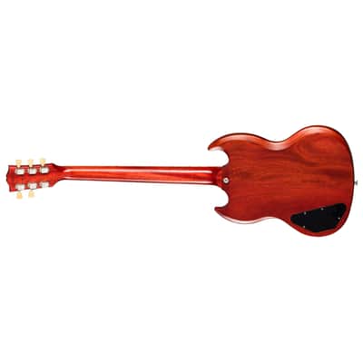 SG Standard 61 Maestro Vibrola Faded Vintage Cherry Gibson image 3