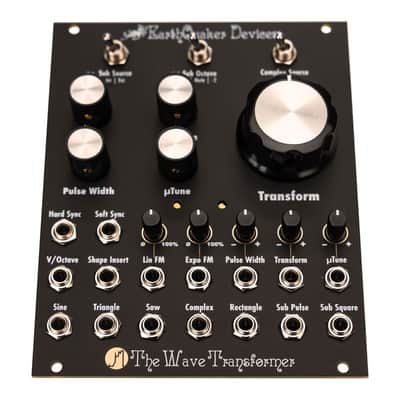 EarthQuaker Devices Wave Transformer Tranfiguration Oscillator 2024 - Black image 2