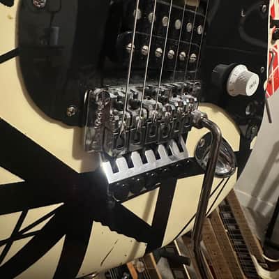 Frankenstrat/Frankenstein Black and White Replica Custom - Amateur image 11