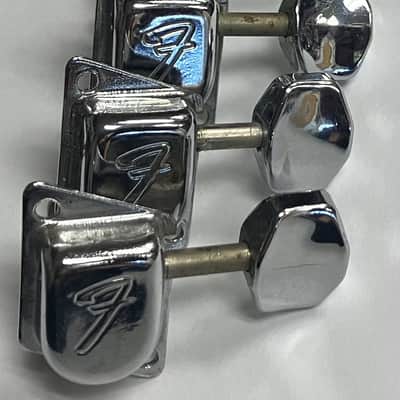 Fender- F-Tuners, 6-in-line, chrome, 1960's image 1