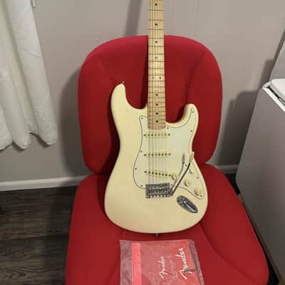 Fender Limited Edition American Performer Stratocaster with Maple Fretboard 2019 - Olympic White image 1