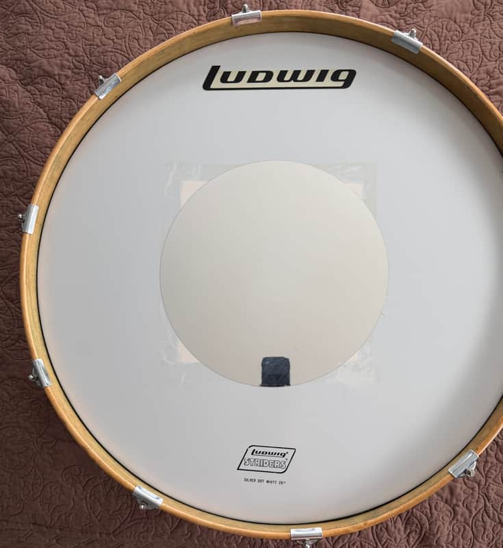 Slingerland Singles - Vintage Mahogany Bass Drum 1960 - 26"x10" - Lacquered/Stained image 1