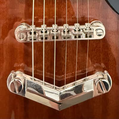 Gretsch G2622-P90 Streamliner Center Block Double Cutaway with V-Stoptail Havana Burst w Hardshell Gator Case image 8
