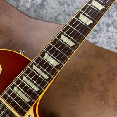 Gibson Historic Select 1959 Les Paul Reissue 2015 - New Orange Sunset Fade image 6