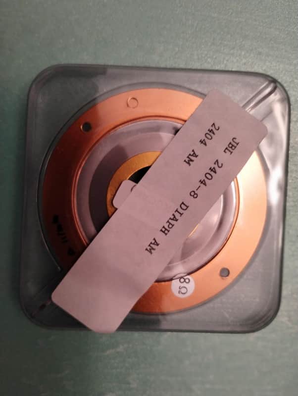 JBL 2404-8, 075, 2402H, 2404H, 2405H diaphragm New image 1