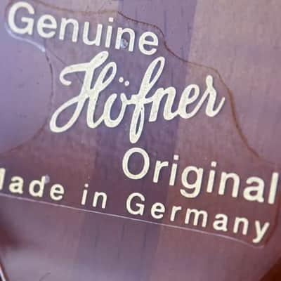 Immagine Hofner 500/2 Club 2025 - Tobaccoburst - 8