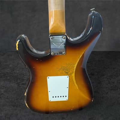 Fender Custom Shop '59 Stratocaster Heavy Relic - Faded/Aged Chocolate 3-Tone Sunburst image 15