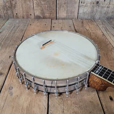 Vega Whyte Laydie No 7 Plectrum Banjo Original Case 1926 image 9