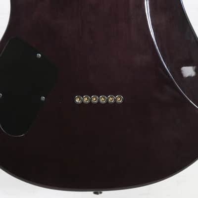 YAMAHA Pacifica PAC611HFM Electric Guitar Transparent Purple w/ Seymour - Clean! image 6