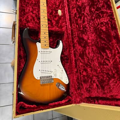 Fender 60th Anniversary 1954 Reissue Stratocaster 2014 - 2 color sunburst image 13