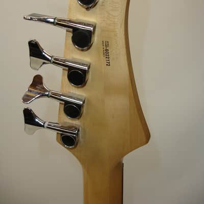 1990's Hamer Slammer Series 5-String Bass Metallic Red image 9