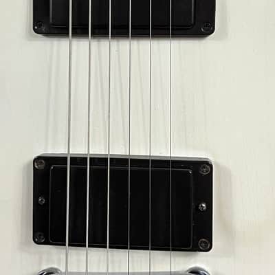 2013 Gibson LPJ Les Paul Electric Guitar - Transparent Whitewash Finish. w/ Gig Bag image 5