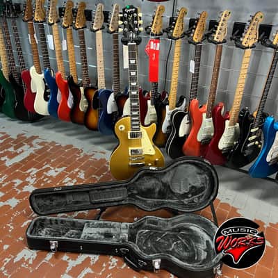 Epiphone Les Paul Standard Gold Top + Original Case image 8