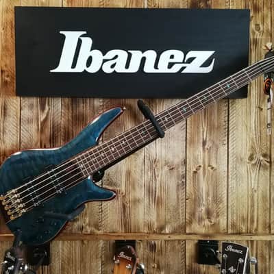 Ibanez SR2405W-CGL Premium E-Bass 5 String Caribbean Green Low Gloss + Premium Softcase image 1
