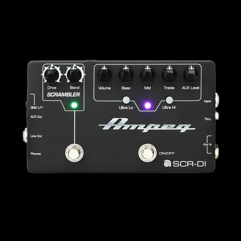 Ampeg SCR-DI Bass DI Preamp with Scrambler Overdrive image 1