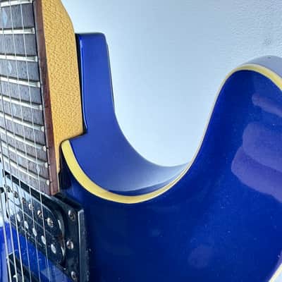 Schecter C-1 FR Diamond Series 2000s - Blue image 4